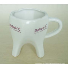 Tooth Shaped Mug, Custom Mug